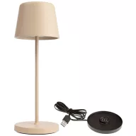   Deko Light 620202 Canis Mini LED-es akkus asztali lámpa 2.3 W Melegfehér Bézs