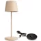 Deko Light 620202 Canis Mini LED-es akkus asztali lámpa 2.3 W Melegfehér Bézs