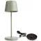 Deko Light 620203 Canis Mini LED-es akkus asztali lámpa 2.3 W Melegfehér Szürke-zöld