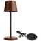 Deko Light 620206 Canis Mini LED-es akkus asztali lámpa 2.3 W Melegfehér Rozsda