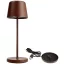 Deko Light 620206 Canis Mini LED-es akkus asztali lámpa 2.3 W Melegfehér Rozsda