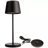   Deko Light 620208 Canis Mini LED-es akkus asztali lámpa 2.3 W Melegfehér Fekete