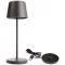 Deko Light 620209 Canis Mini LED-es akkus asztali lámpa 2.3 W Melegfehér Szürke