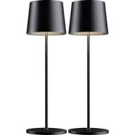   Paulmann Gilo LED-es akkus asztali lámpa 2.8 W Fekete (matt)