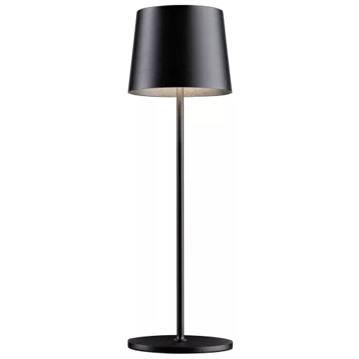 Paulmann Gilo LED-es akkus asztali lámpa 2.8 W Fekete (matt)