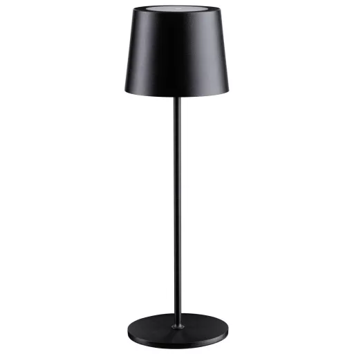 Paulmann Gilo LED-es akkus asztali lámpa 2.8 W Fekete (matt)