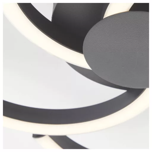 Brilliant G80660/06 Fico Mennyezeti lámpa LED 22 W Fekete