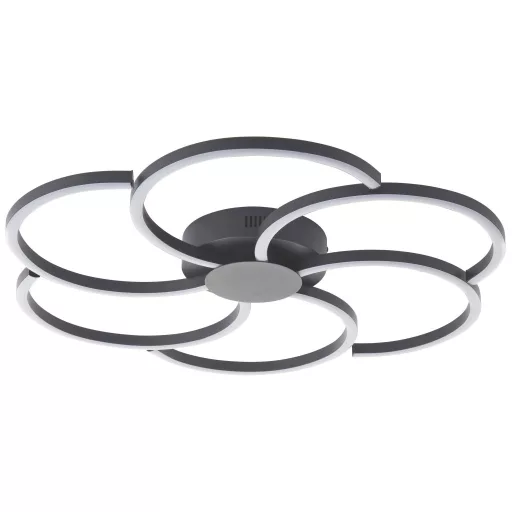 Brilliant G80662/06 Fico Mennyezeti lámpa LED 32 W Fekete