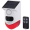 Sygonix Mini riasztóberendezés Fehér, Piros LED-del, Mozgásérzékelővel, Távirányítóval, Napelemmel, WLAN-nal 120 dB SY-6515320