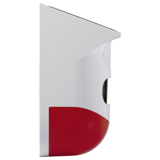 Sygonix Mini riasztóberendezés Fehér, Piros LED-del, Mozgásérzékelővel, Távirányítóval, Napelemmel, WLAN-nal 120 dB SY-6515320