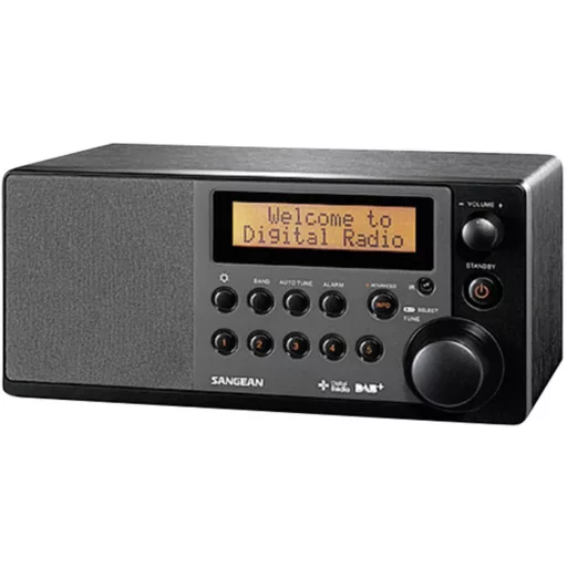 Sangean DDR-31+ Asztali rádió DAB+, URH AUX Fekete