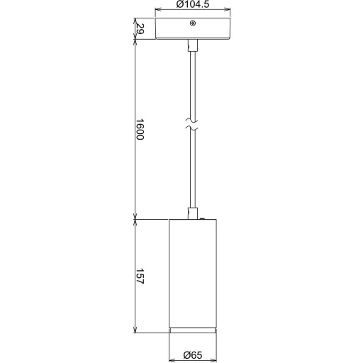 Deko Light Lucea 342243 Függőlámpa LED 6 W Fehér