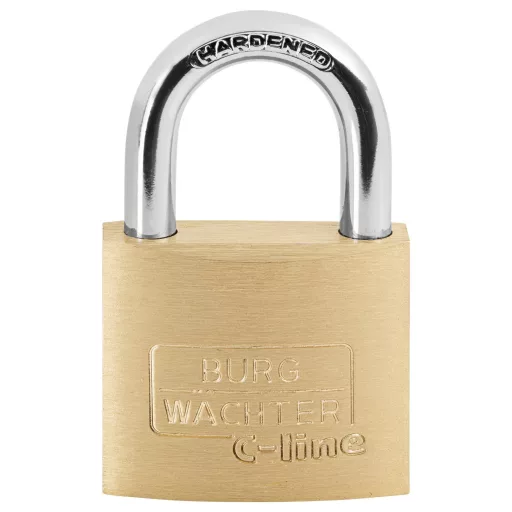 Burg Wächter 2er Set Quadro 222 40 SB Függő lakat Egyidőben záródó Sárgaréz Kulcsos zár