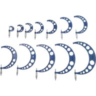   Dasqua 4111-8203 Mikrométer készlet Referenciamérettel 0 - 300 mm DIN 863