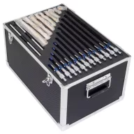   Dasqua 4111-8203 Mikrométer készlet Referenciamérettel 0 - 300 mm DIN 863