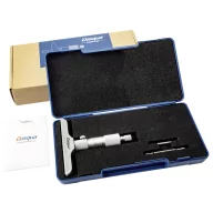   Dasqua 4611-8106 Mélység mikrométer Referenciamérettel 0 - 25 mm DIN 863
