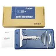   Dasqua 4611-8115 Mélység mikrométer Referenciamérettel 0 - 75 mm DIN 863