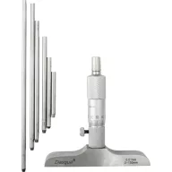   Dasqua 4611-8125 Mélység mikrométer Referenciamérettel 0 - 150 mm DIN 863
