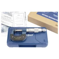   Dasqua 4111-8102 Tárcsa mikrométer Referenciamérettel 0 - 25 mm DIN 863