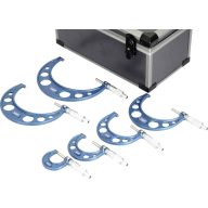   Dasqua 4111-8215 Mikrométer készlet Referenciamérettel 0 - 150 mm DIN 863
