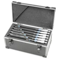   Dasqua 4111-8215 Mikrométer készlet Referenciamérettel 0 - 150 mm DIN 863