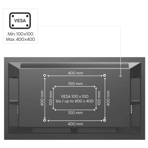 Hama 00220868 TV fali tartó 81,3 cm (32) - 165,1 cm (65) Állítható magasságú, Csuklóval mozgatható