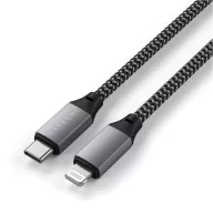   Satechi USB kábel USB 2.0 USB-C® dugó, Apple Lightning dugó 0.25 m Antracit ST-TCL10M