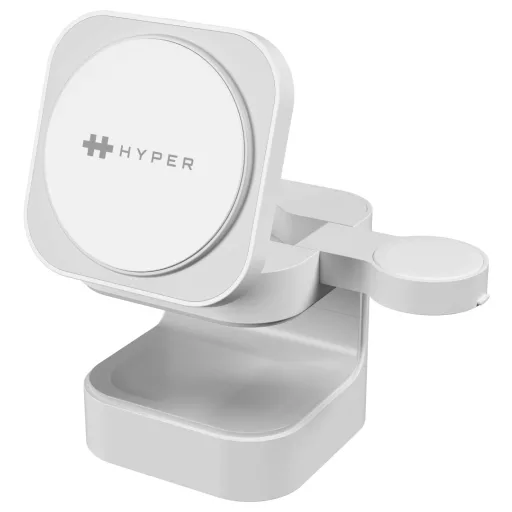 HYPER indukciós akkutöltő HyperJuice HJ3320WHGL Fehér