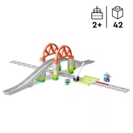   LEGO® DUPLO® 10426 Vasúti híd és sínek bővítő készlet