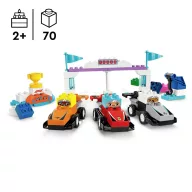LEGO® DUPLO® 10445 F1® Team versenyautók versenyzőkkel