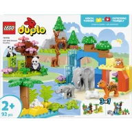 LEGO® DUPLO® 10446 Vadon élő családok 3 az 1-ben szett