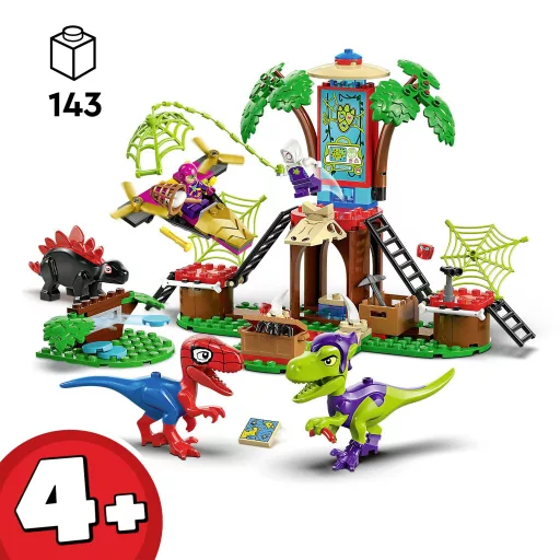LEGO® MARVEL SUPER HEROES 11200 Leszámolás a faházban: Spidey-Rex vs. Gobby-Raptor