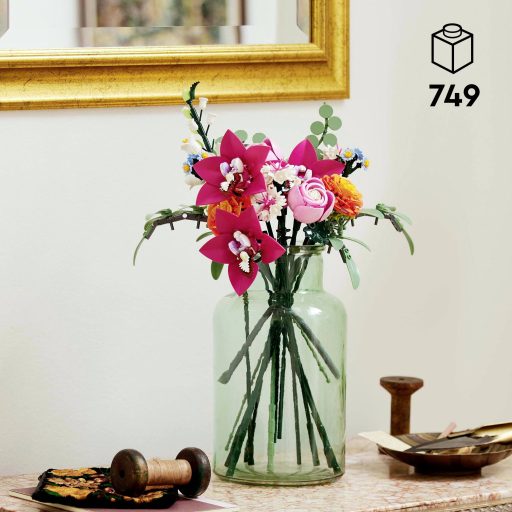 LEGO® ICONS™ 10342 Schöner Rosafarbener Blumenstrauß