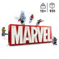   LEGO® MARVEL SUPER HEROES 76313 MARVEL logó és minifigurák