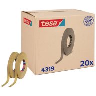   tesa tesakrepp 4319 für Kurven 04319-00005-00 Krepp szalag tesakrepp® Világosbarna (H x Sz) 50 m x 15 mm 20 db