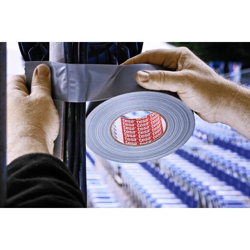 tesa tesaband 4688 Standard 04688-00000-00 Szövet ragasztószalag Fekete (H x Sz) 50 m x 50 mm 18 db