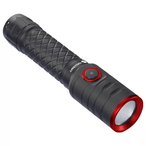 TOOLCRAFT Kézilámpa Li-ion akkuk Stroboszkóp üzemmóddal 1000 lm 5.5 óra 155 g