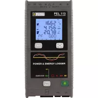   Chauvin Arnoux PEL 113 hálózat analizáló készülék 3 fázisú adatgyűjtő funkcióval, Energiamérések, Terhelés analízis, Online mérések