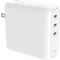Creative 140W GaN USB-s töltőkészülék 140 W 3x USB-C® Power Delivery, Quick Charge 3.0, QC 4+ Fehér Beltér USB Power Delivery (USB-PD), Qualcomm Quick Charge