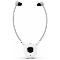   TechniSat STEREOMAN ISI 3 HiFi In Ear fejhallgató Rádiójel vezérlésű, Bluetooth® Stereo Fehér Hangerő szabályozás