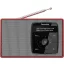 TechniSat DIGITRADIO 2 Asztali rádió DAB+, URH DAB+, URH, Bluetooth® Ébresztő funkció Piros-ezüst
