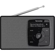   TechniSat DIGITRADIO 2 Asztali rádió DAB+, URH DAB+, URH, Bluetooth® Ébresztő funkció Fekete/ezüst