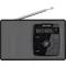 TechniSat DIGITRADIO 2 Asztali rádió DAB+, URH DAB+, URH, Bluetooth® Ébresztő funkció Fekete/ezüst