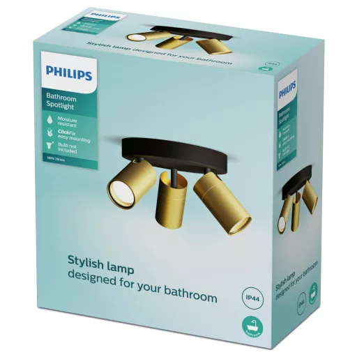 Philips Idris 8720169299252 Mennyezeti fényszóró GU10 Arany