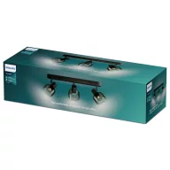   Philips Sleet 8720169299610 Mennyezeti fényszóró E14 Fekete