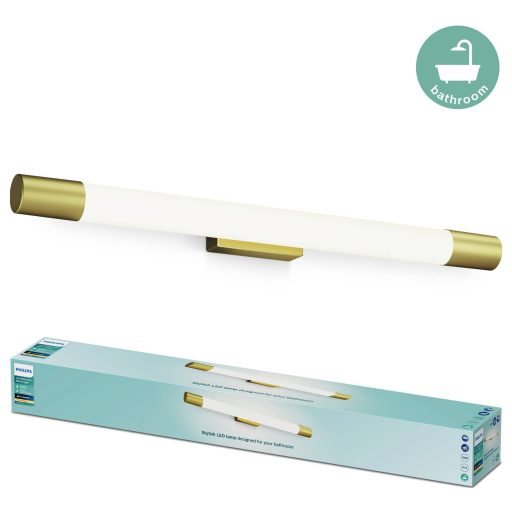 Philips Rover 8720169299399 LED-es fürdőszobai mennyezeti lámpa 10 W Melegfehér Arany