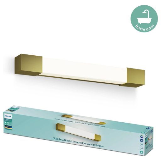 Philips Rover 8720169299498 LED-es fürdőszobai mennyezeti lámpa 5 W Melegfehér Arany