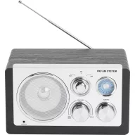 Denver TR-63B Asztali rádió AM, FM AUX Fekete