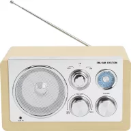 Denver TR-63LW Asztali rádió AM, FM AUX Fa (világos)