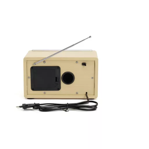 Denver TR-63LW Asztali rádió AM, FM AUX Fa (világos)